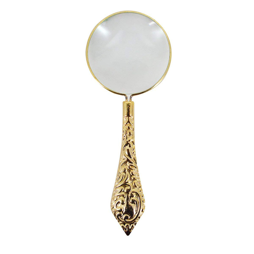 Body Jewelry Websites - 5X Carved Magnifier Handheld Magnifier Reading