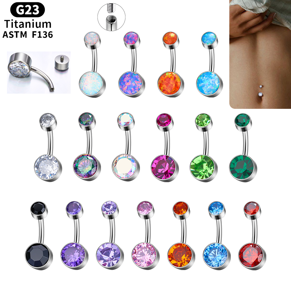 Body Jewelry Implant Grade Titanium - Implant Grade G23 Titanium 14G Internal