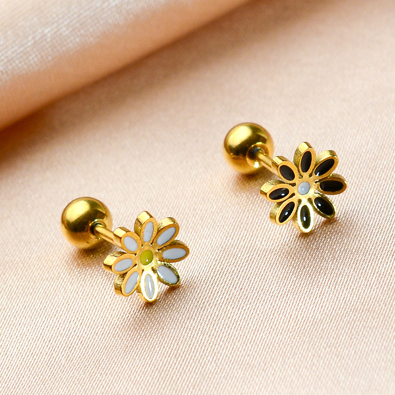 Tragus Flat Back - 1PC Stainless Steel Mini Studs Earrings