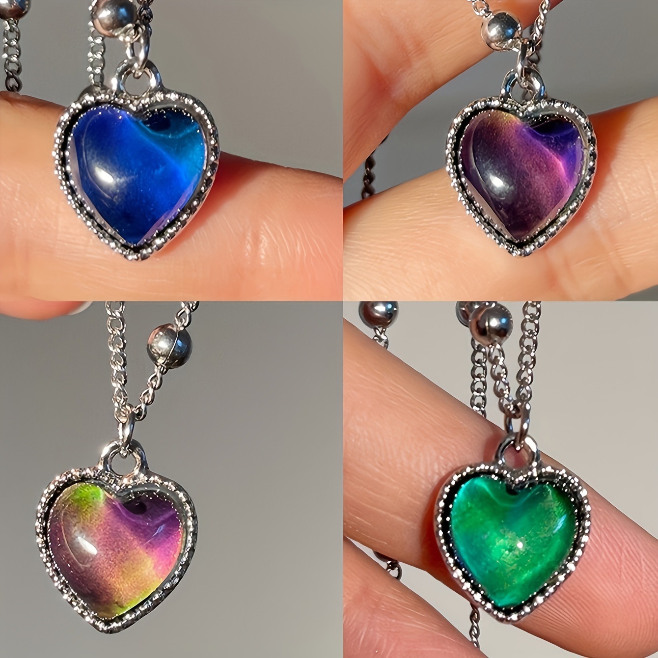 Thermochromic Mood Monitor Hea - Body Jewelry Websites のレビューと価格