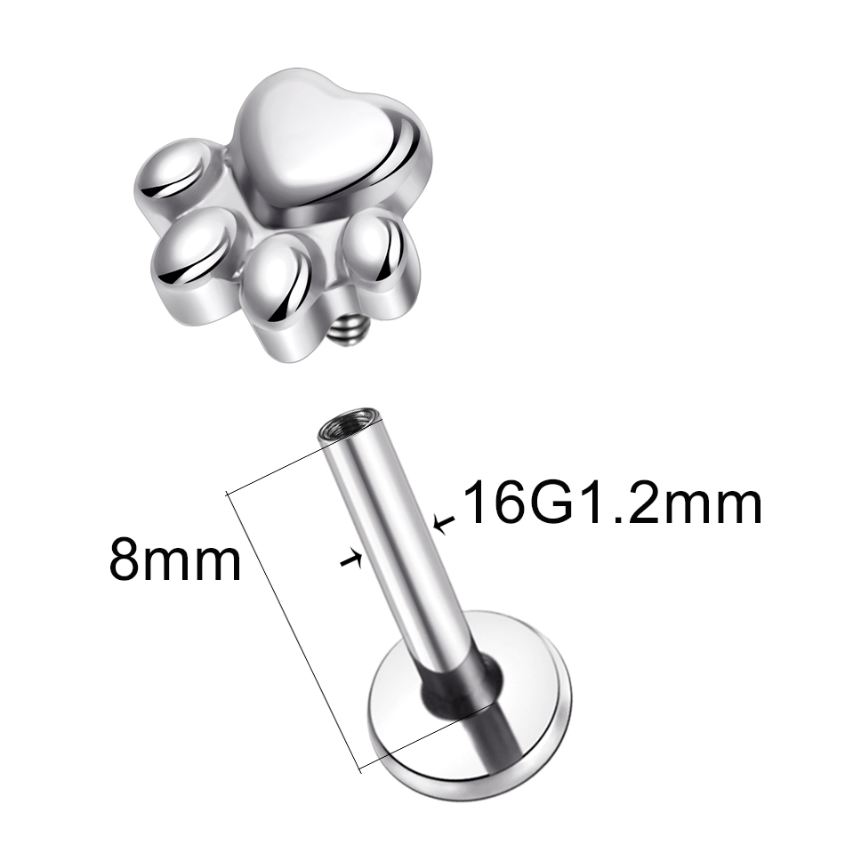 1pcs Implant Grade Titanium Pu - Body Jewelry Implant Grade Titanium のレビューと価格