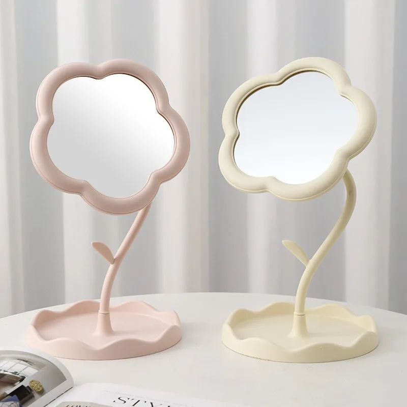 Sunflower Desktop Makeup Mirro - Body Jewelry Websites のレビューと価格