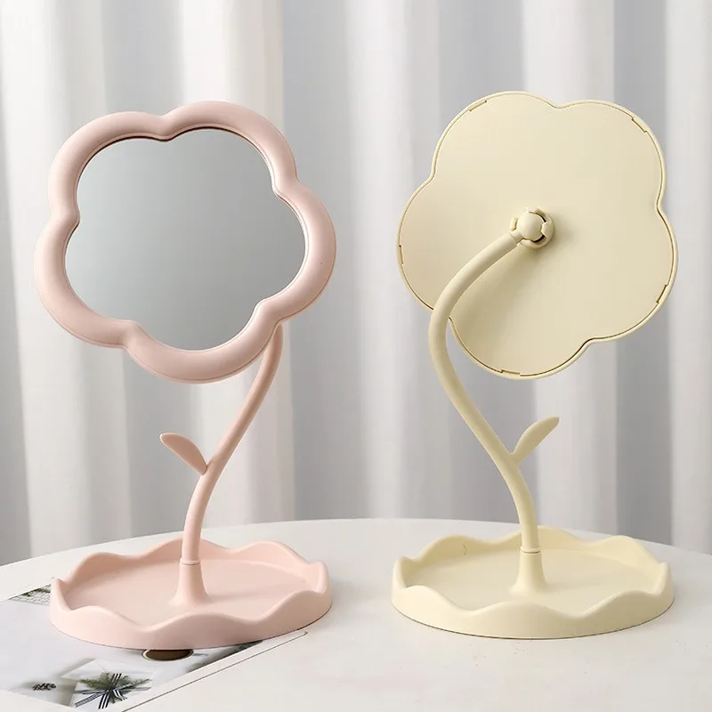 Sunflower Desktop Makeup Mirro - Body Jewelry Websites のレビューと価格