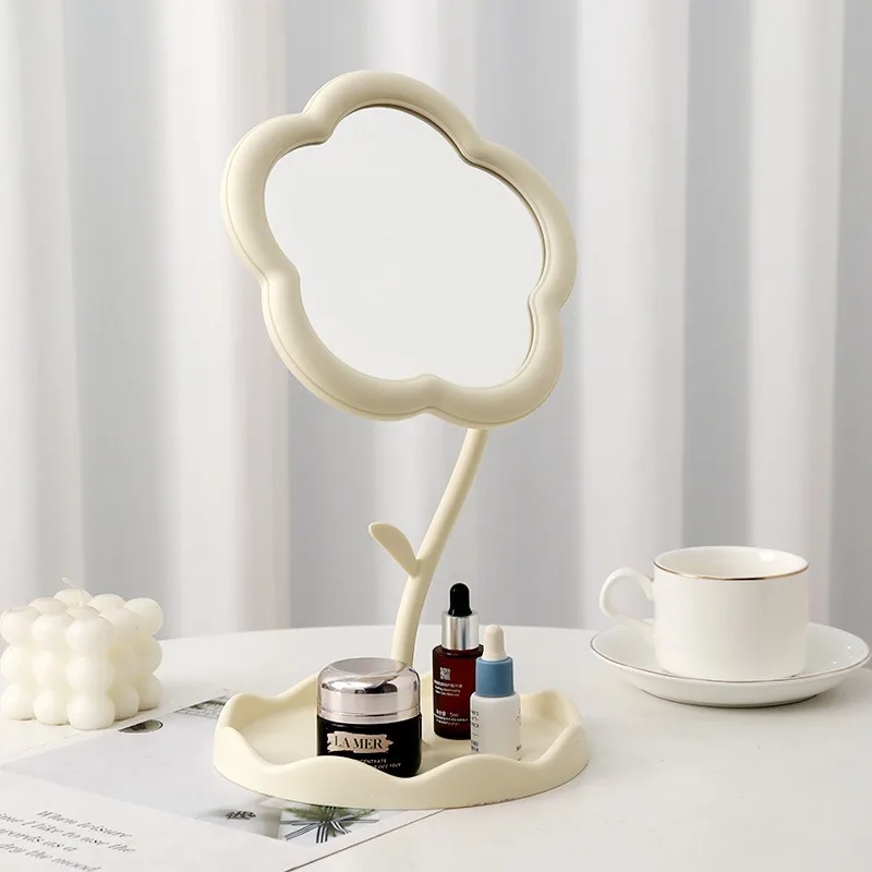 Sunflower Desktop Makeup Mirro - Body Jewelry Websites のレビューと価格