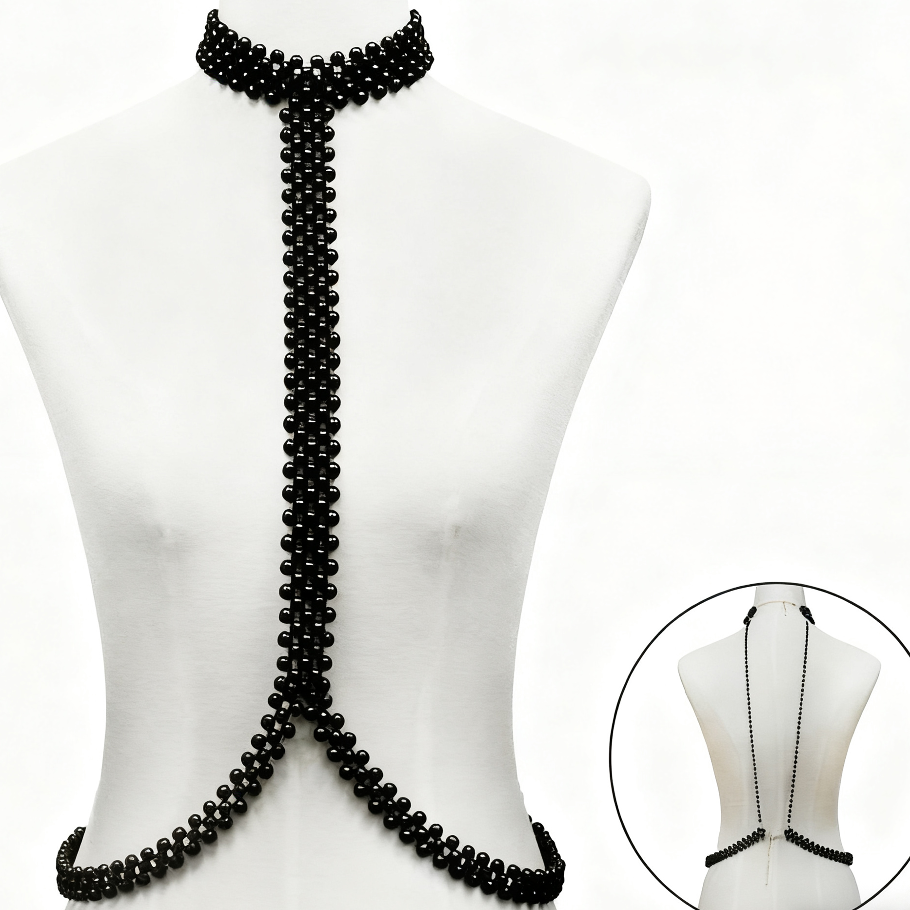 Luxurious Pearl Gold Chain Bod - Body Jewelry High End のレビューと価格