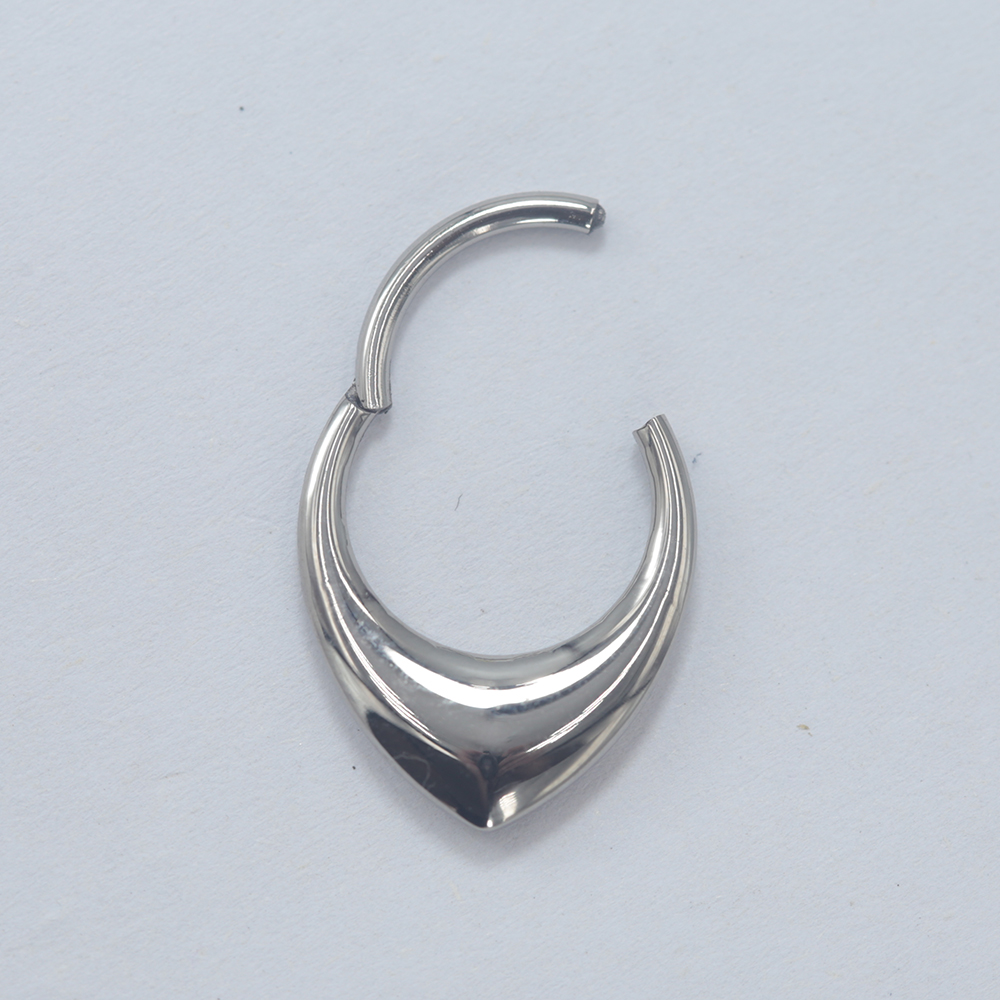 Anodized Titanium Septum Click - Clicker Ring Seamless のレビューと価格