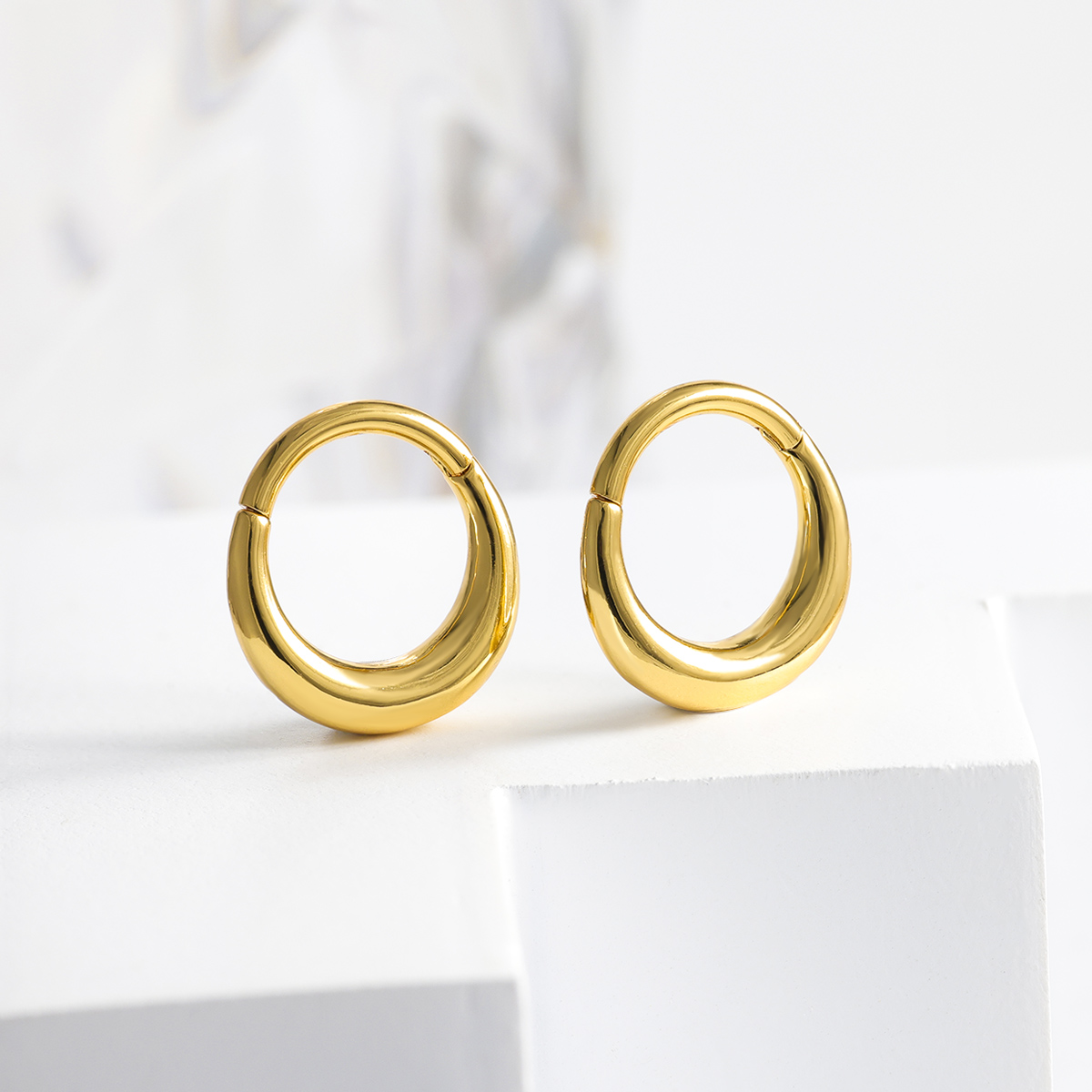 Stainless Steel Hinged Hoop No - Clicker Ring Seamless のレビューと価格