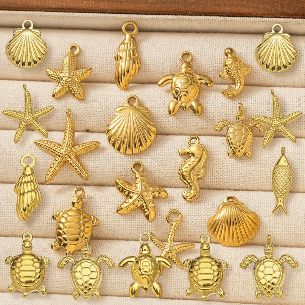 10pcs Stainless Steel Summer B - Body Jewelry Beach のレビューと価格