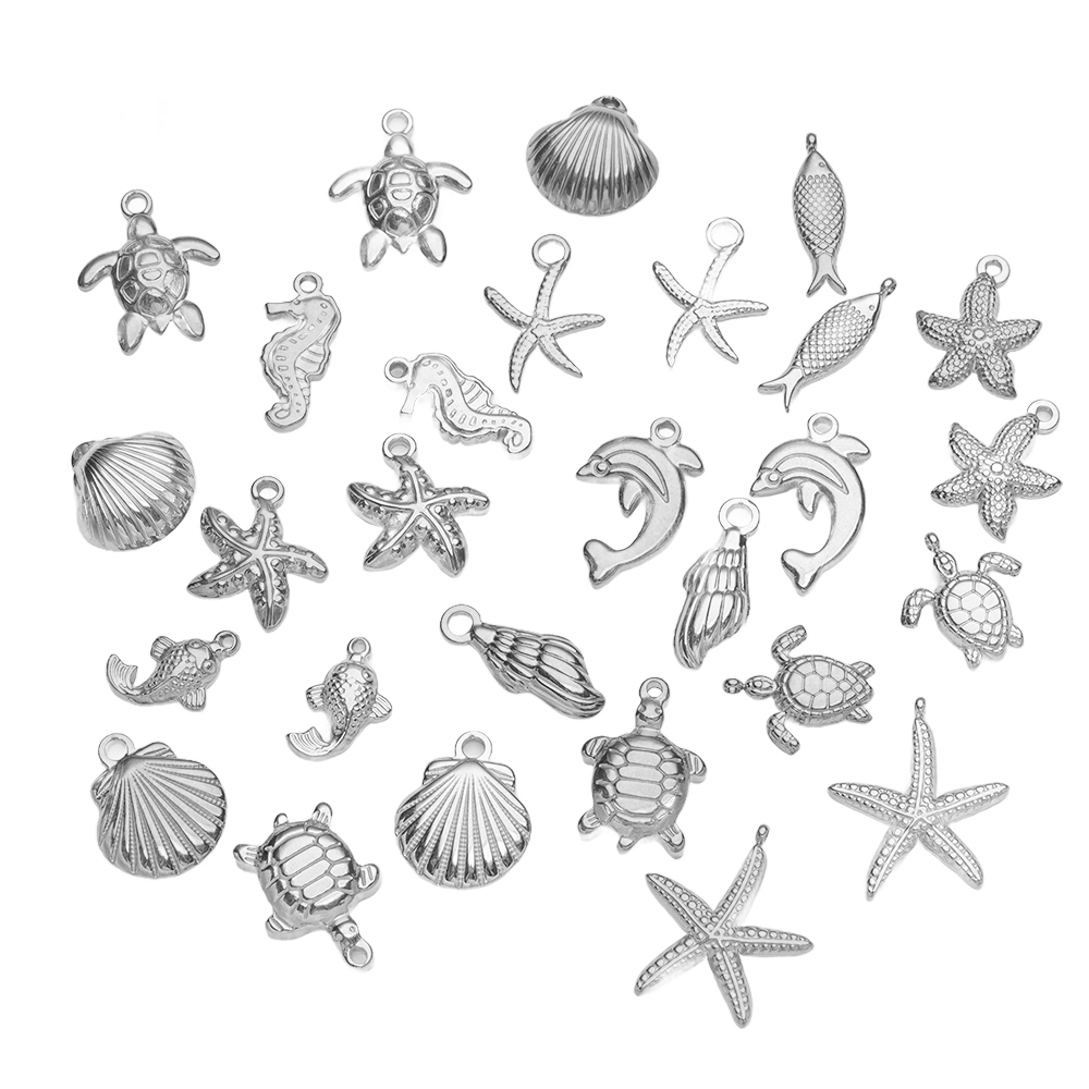 10pcs Stainless Steel Summer B - Body Jewelry Beach のレビューと価格