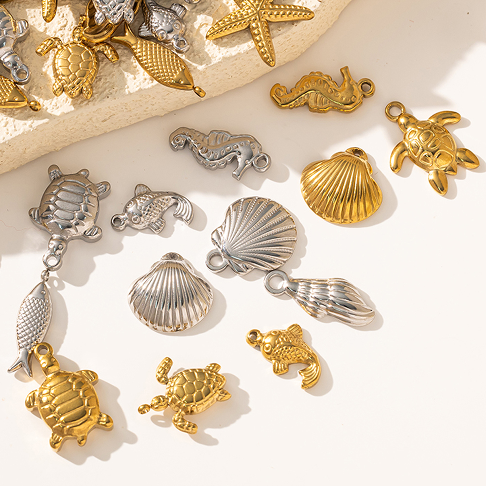 10pcs Stainless Steel Summer B - Body Jewelry Beach のレビューと価格