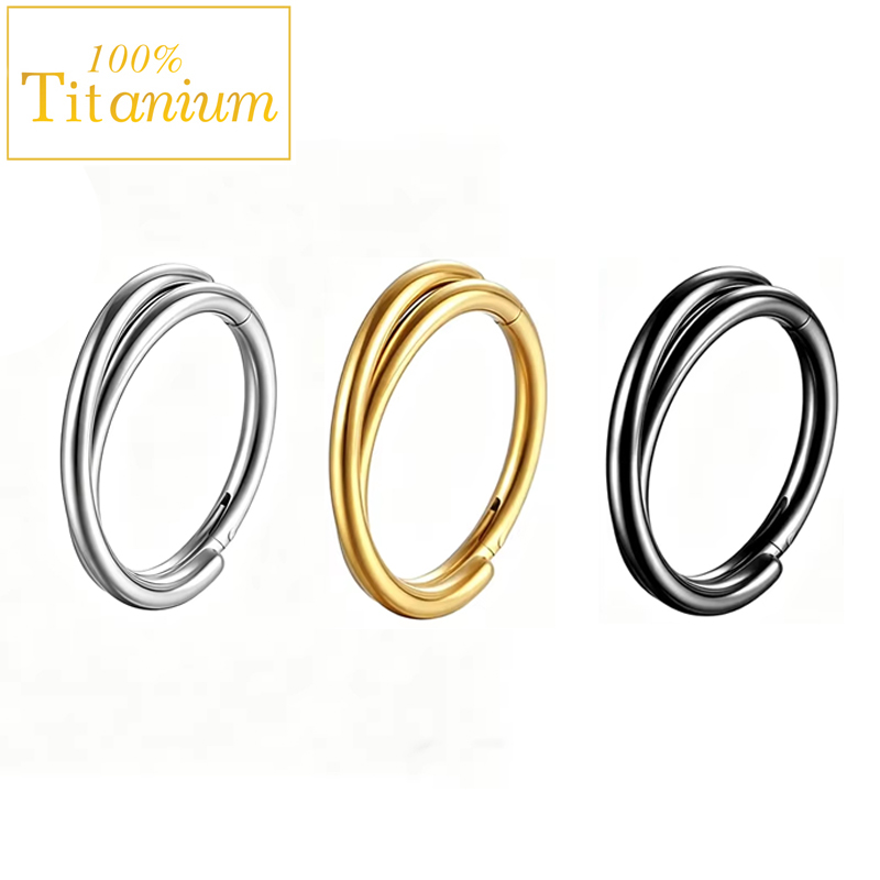 Implant Grade G23 Titanium Ear - Clicker Ring Seamless のレビューと価格
