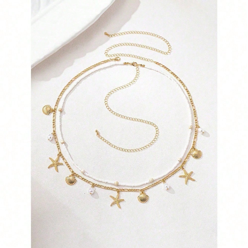2pcs Bohemian Style Ocean Seri - Body Jewelry Beach のレビューと価格