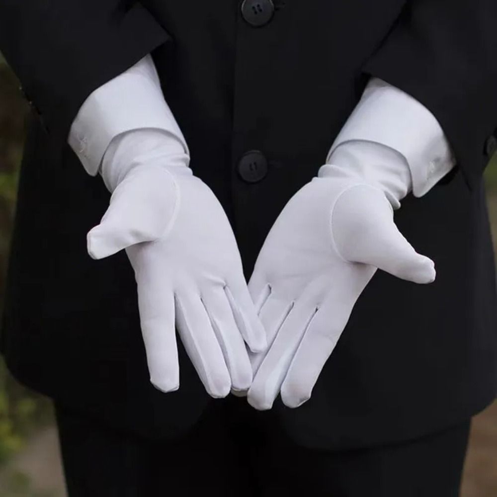 New Soft White Cotton Gloves H - Body Jewelry Websites のレビューと価格