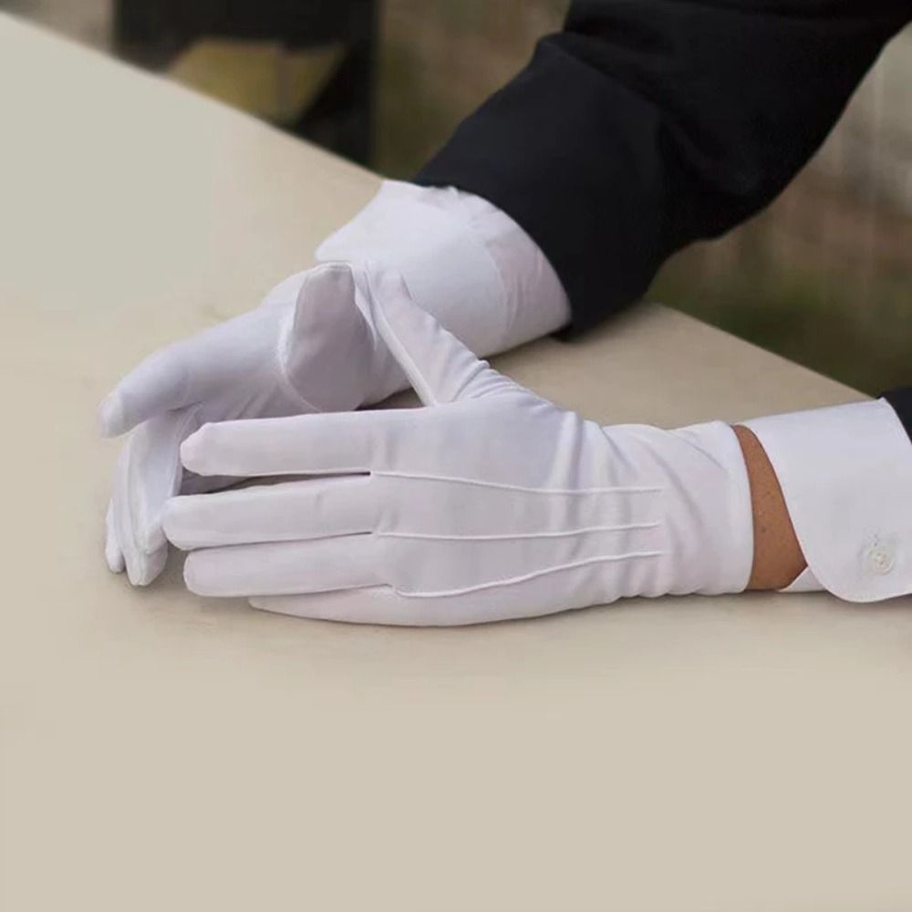 New Soft White Cotton Gloves H - Body Jewelry Websites のレビューと価格
