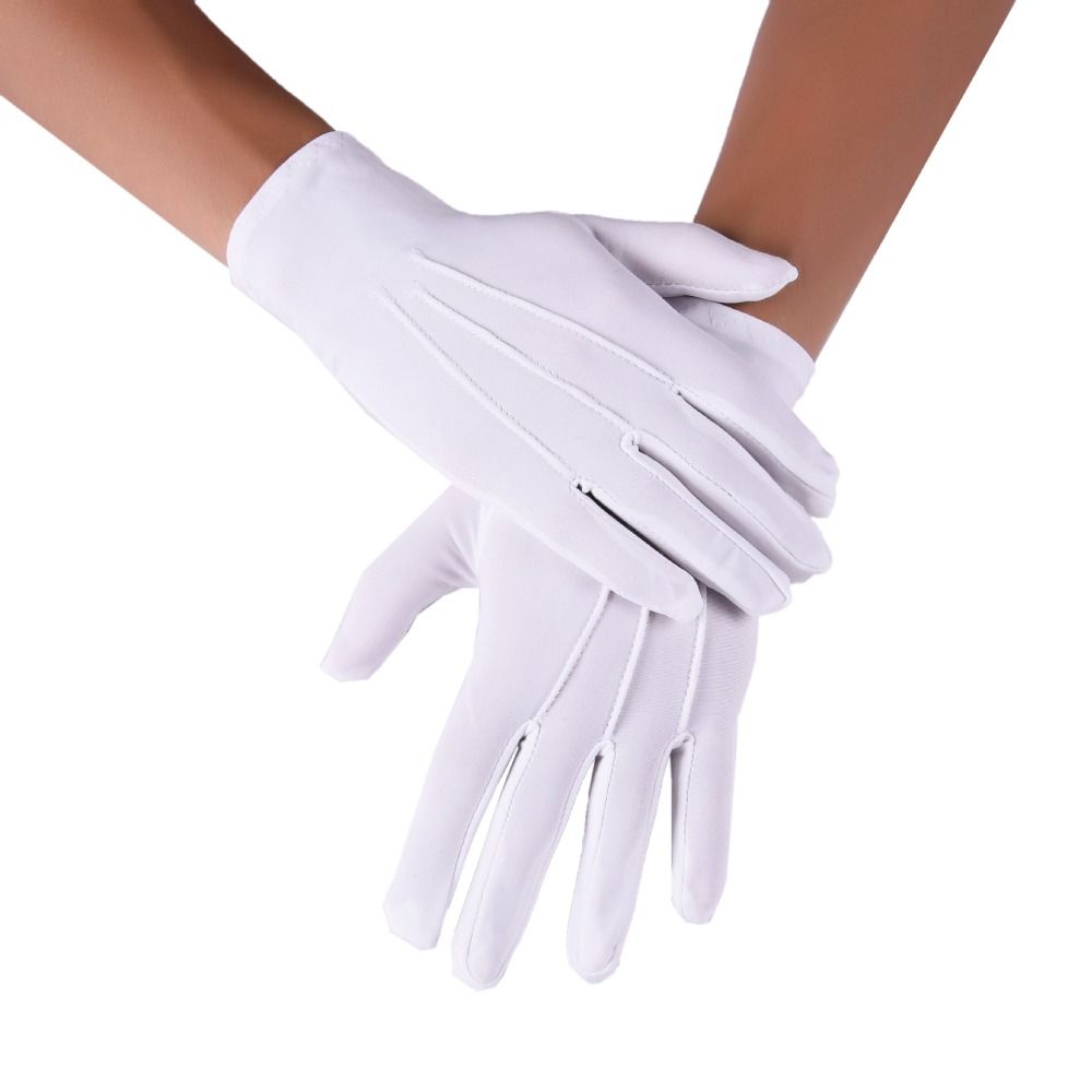 New Soft White Cotton Gloves H - Body Jewelry Websites のレビューと価格