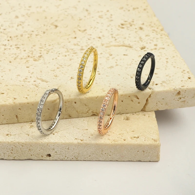 New Stainless Steel Nose Ring  - Clicker Ring Seamless のレビューと価格