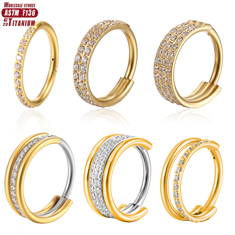 F136 Titanium Nose Ring Implan - Body Jewelry Implant Grade Titanium のレビューと価格