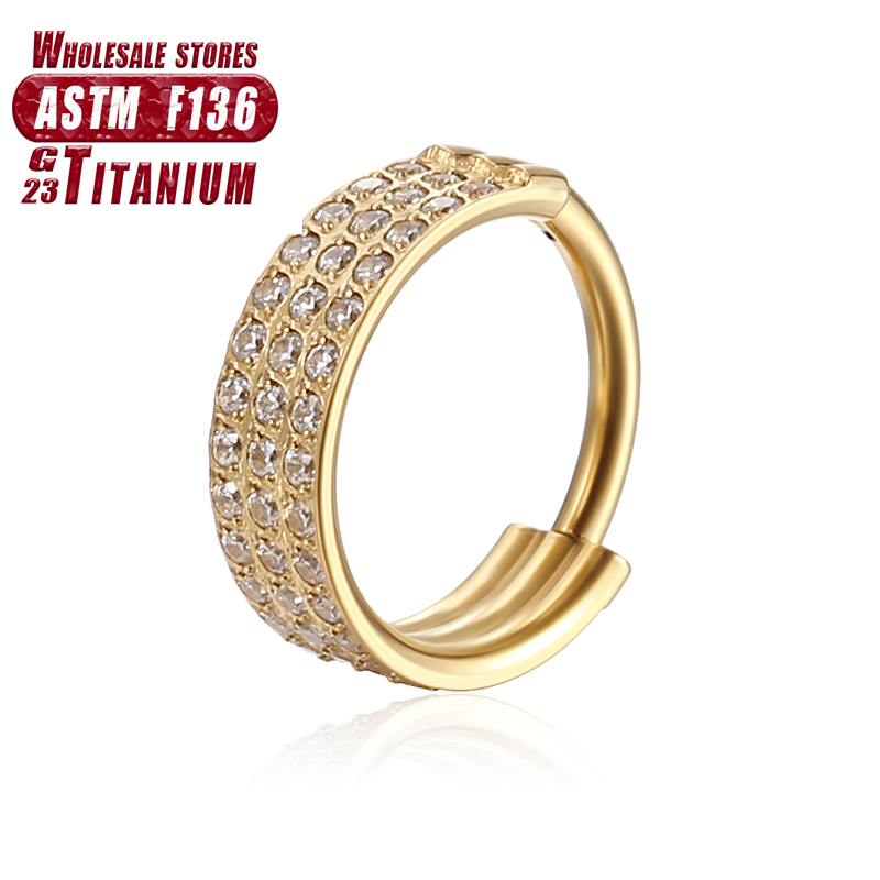 F136 Titanium Nose Ring Implan - Body Jewelry Implant Grade Titanium のレビューと価格