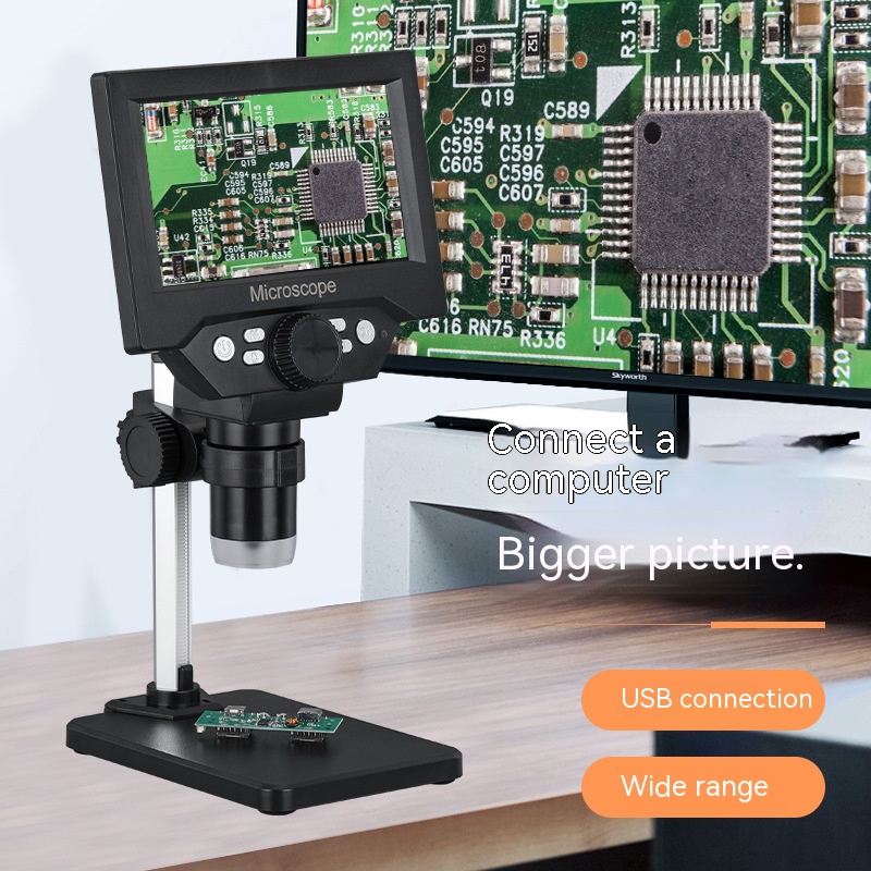 5.5 Inch Digital Microscope 10 - Body Jewelry Repair のレビューと価格
