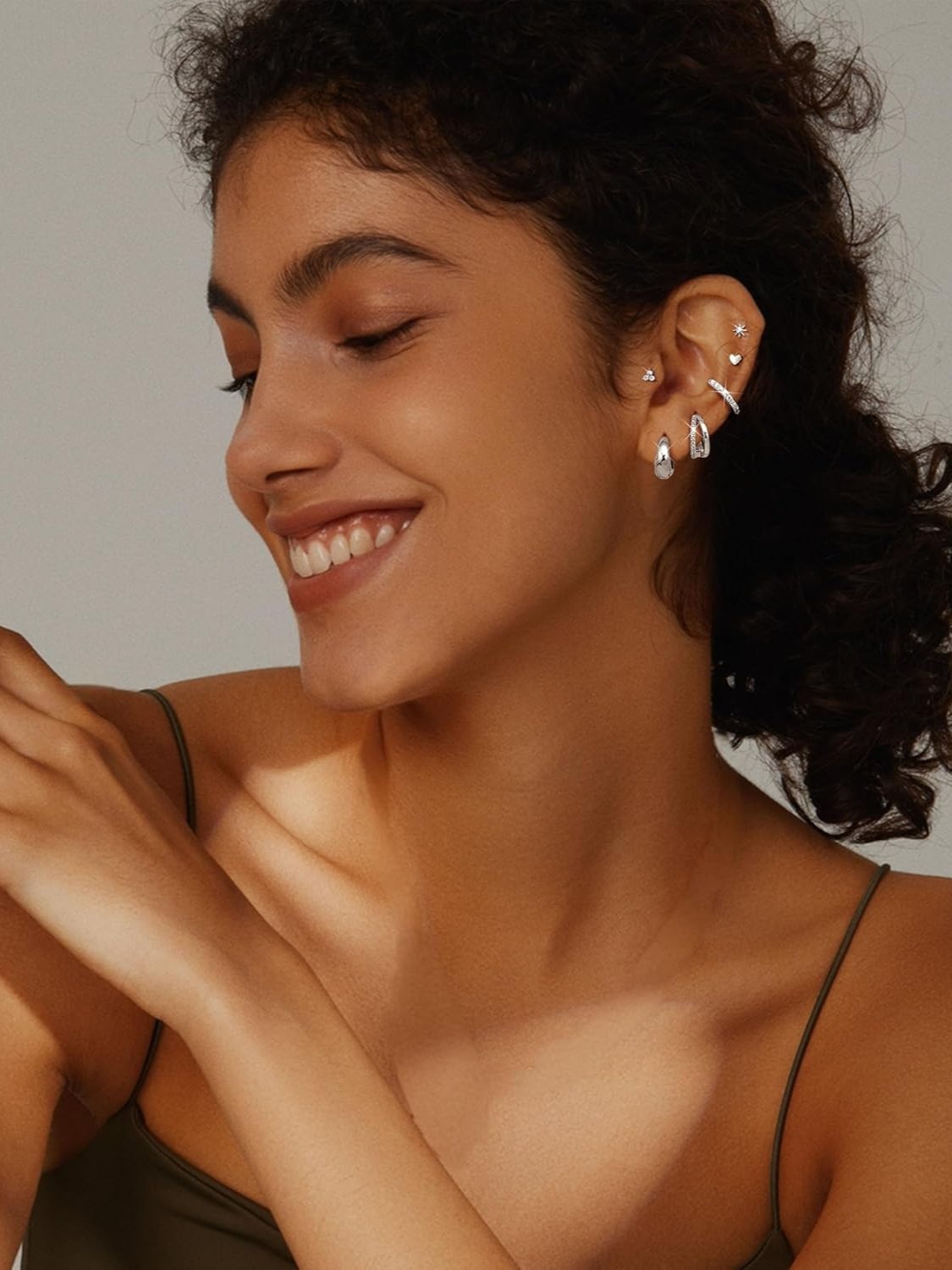 Bobisty 11 Pairs Surgical Stee - Tragus Flat Back のレビューと価格