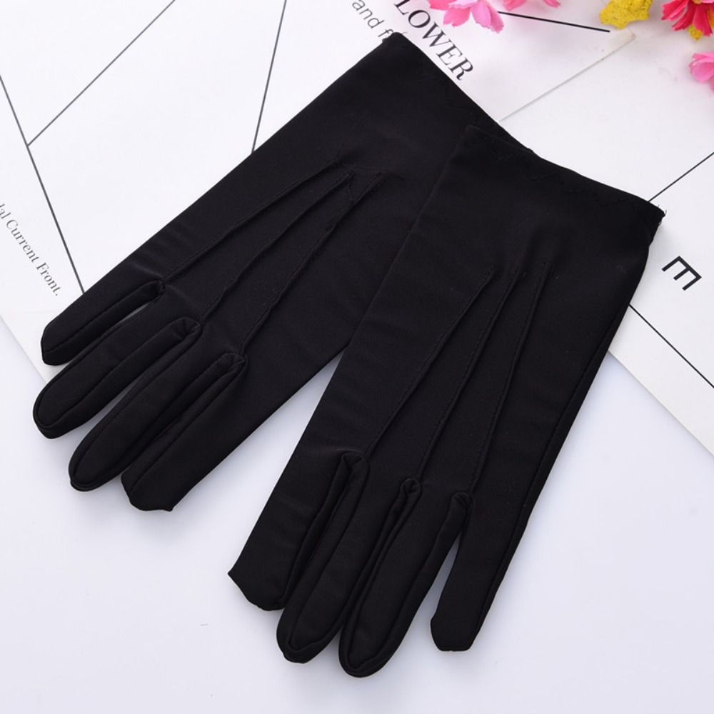 Soft White Cotton Gloves Thin  - Body Jewelry Websites のレビューと価格