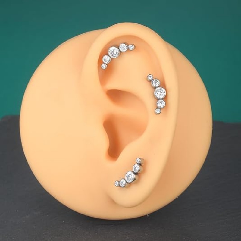 G23 Titanium 16G Internal Thre - Tragus Flat Back のレビューと価格