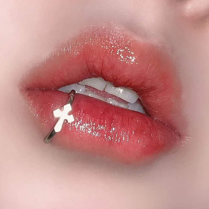 Stainless Steel Lip Ring Hinge - Body Jewelry Vertical Labret のレビューと価格