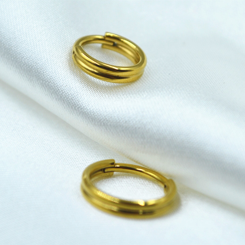 20pcs 316L Stainless Steel Pie - Clicker Ring Seamless のレビューと価格