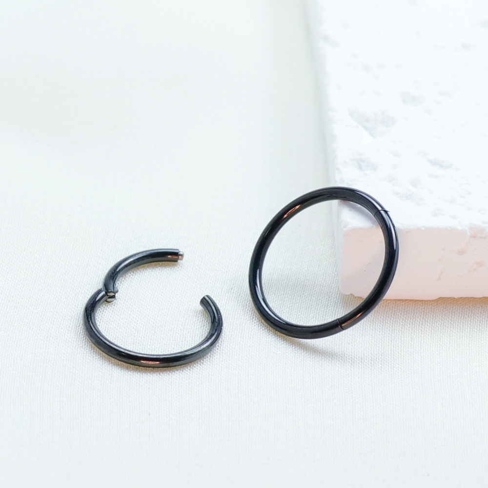 F136 Titanium Piercing Black N - Body Jewelry Implant Grade Titanium のレビューと価格