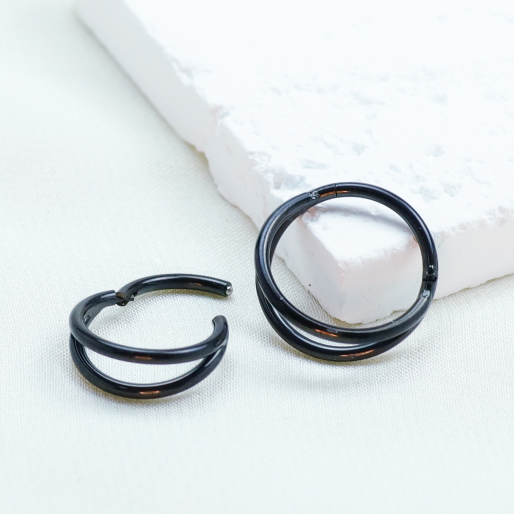 F136 Titanium Piercing Black N - Body Jewelry Implant Grade Titanium のレビューと価格