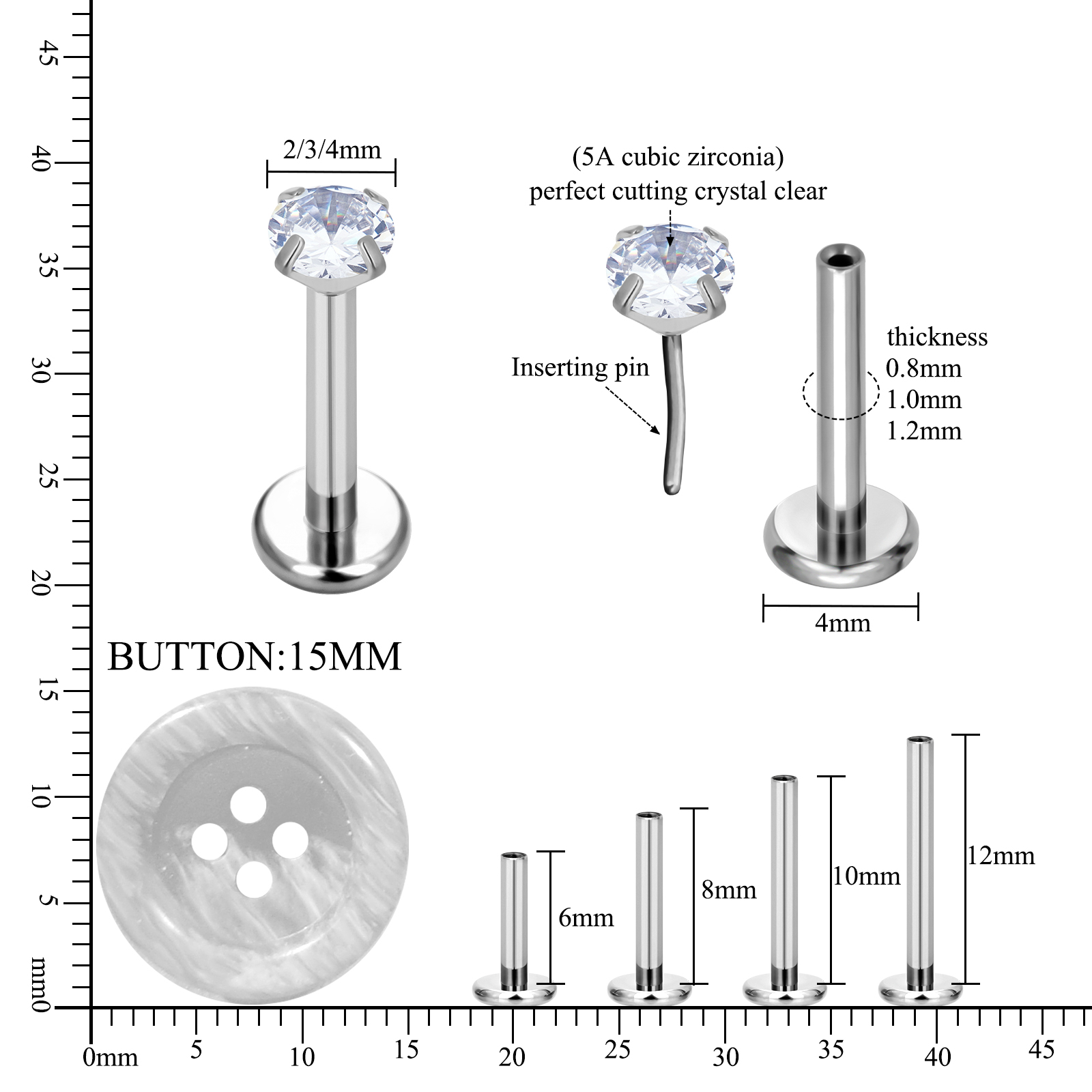 F136 G23 Implant Grade Titaniu - Body Jewelry Implant Grade Titanium のレビューと価格