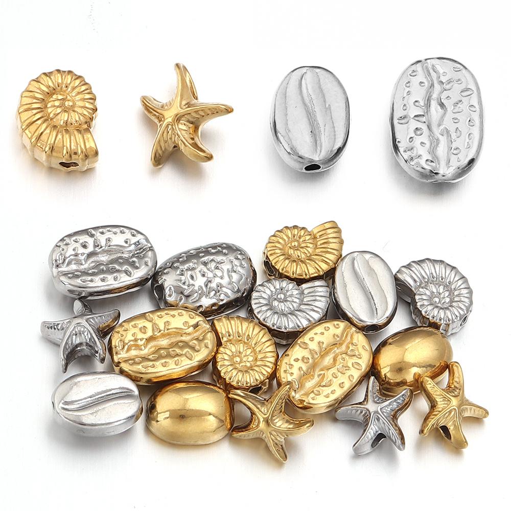 5pcs Stainless Steel Ocean Ani - Body Jewelry Beach のレビューと価格