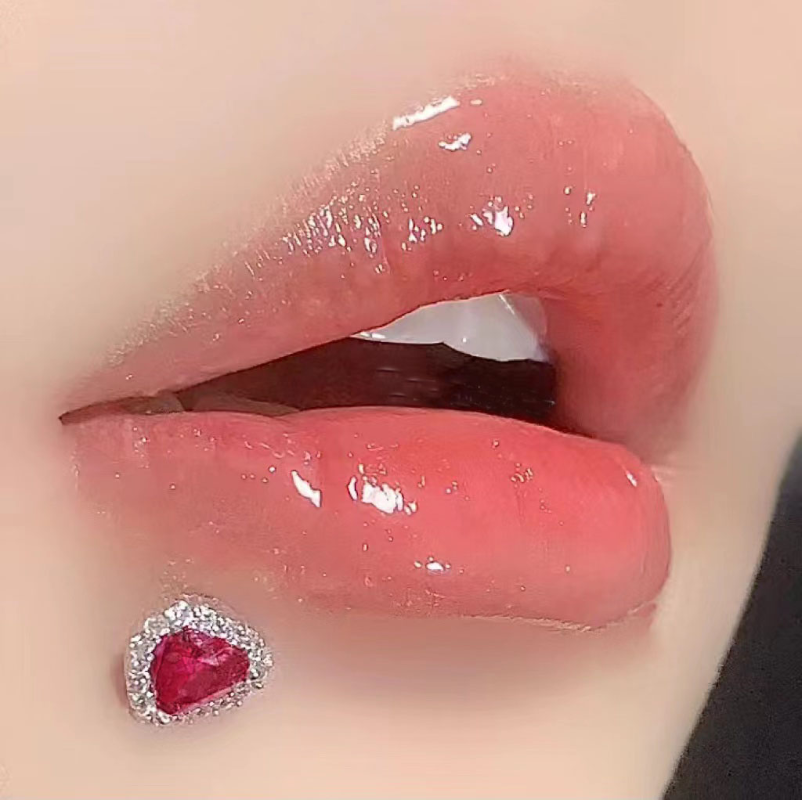 1PC CZ Zirconia Moon Labret Pi - Body Jewelry Vertical Labret のレビューと価格