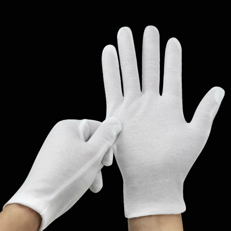 24PCS White Gloves 12 Pairs So - Body Jewelry Websites のレビューと価格