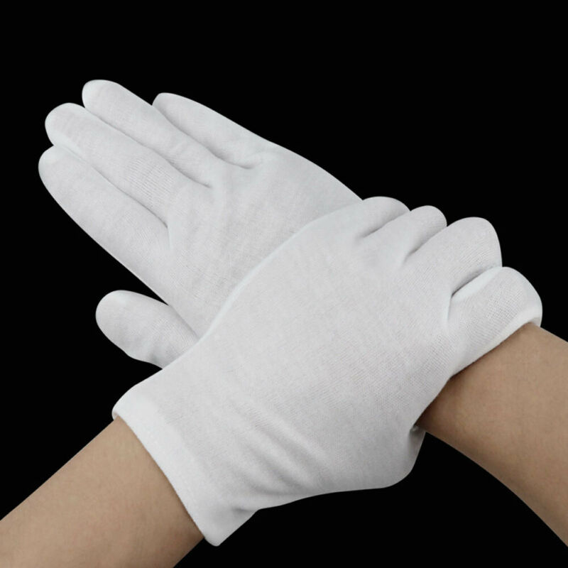 24PCS White Gloves 12 Pairs So - Body Jewelry Websites のレビューと価格
