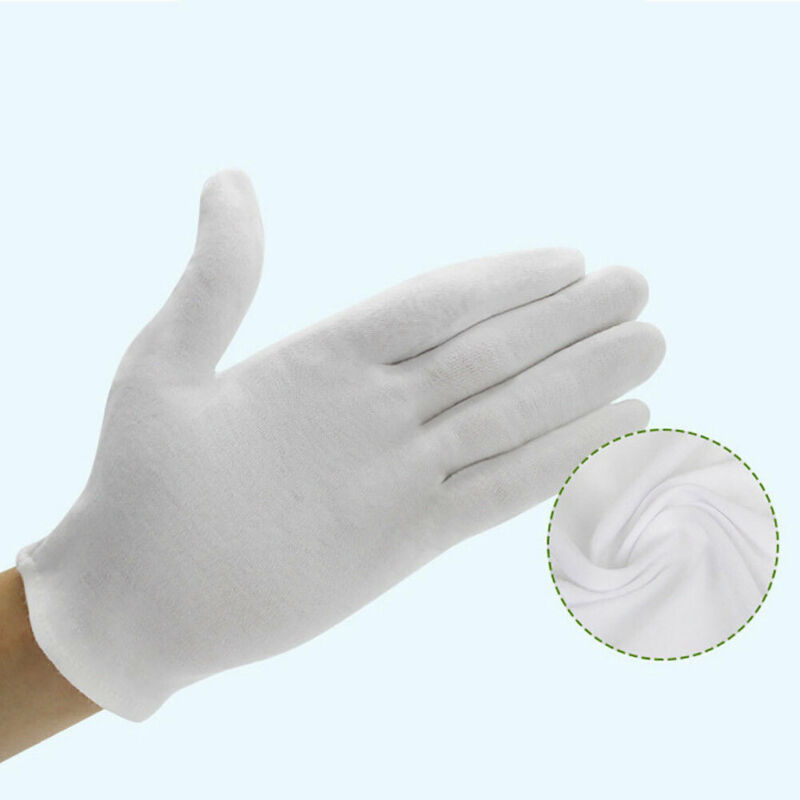 24PCS White Gloves 12 Pairs So - Body Jewelry Websites のレビューと価格