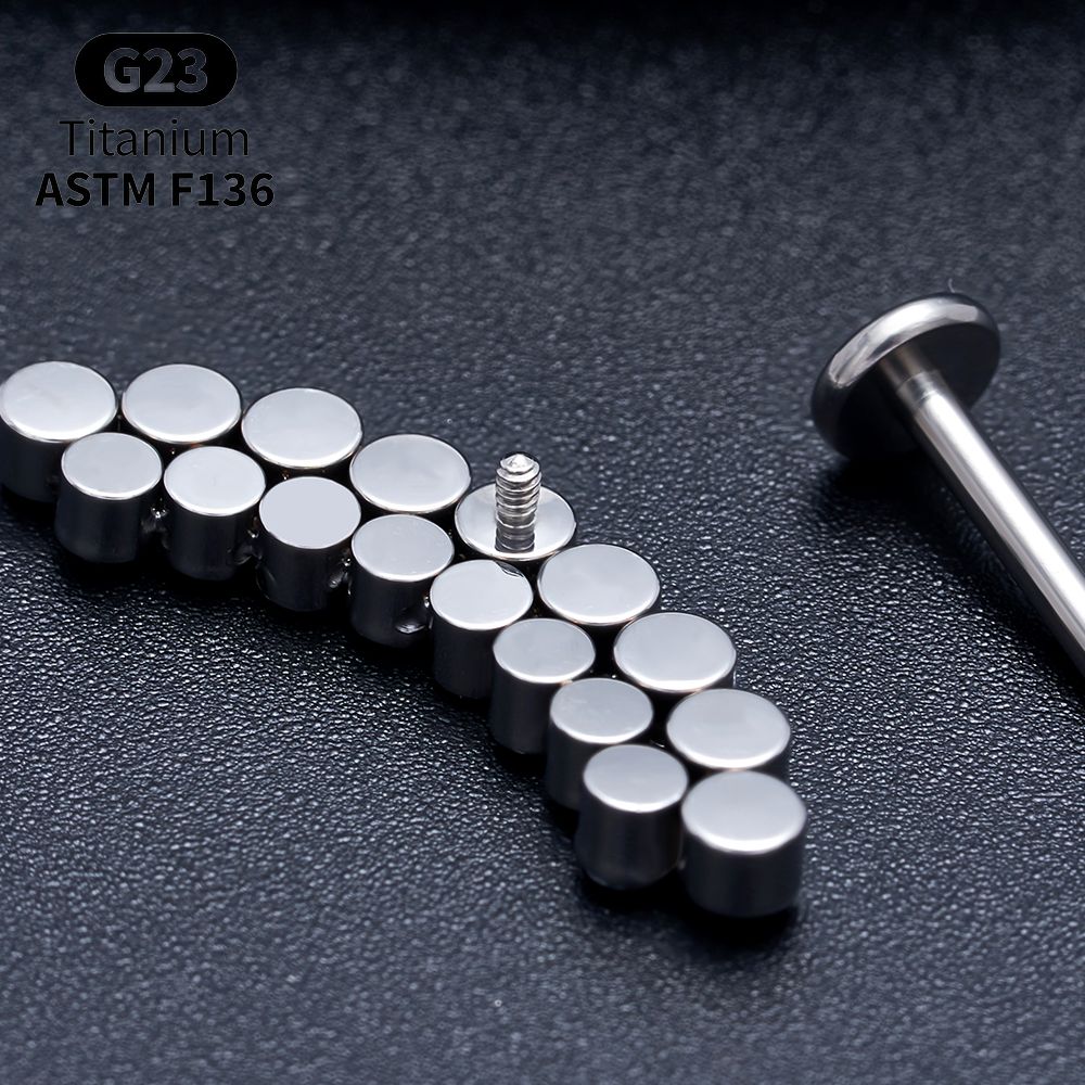 Titanium Arc Opal Labret Packs - Body Jewelry Vertical Labret のレビューと価格
