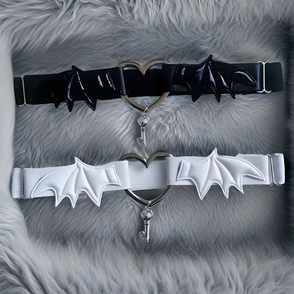 Gothic Harajuku Black Heart Wi - Body Jewelry Beach のレビューと価格