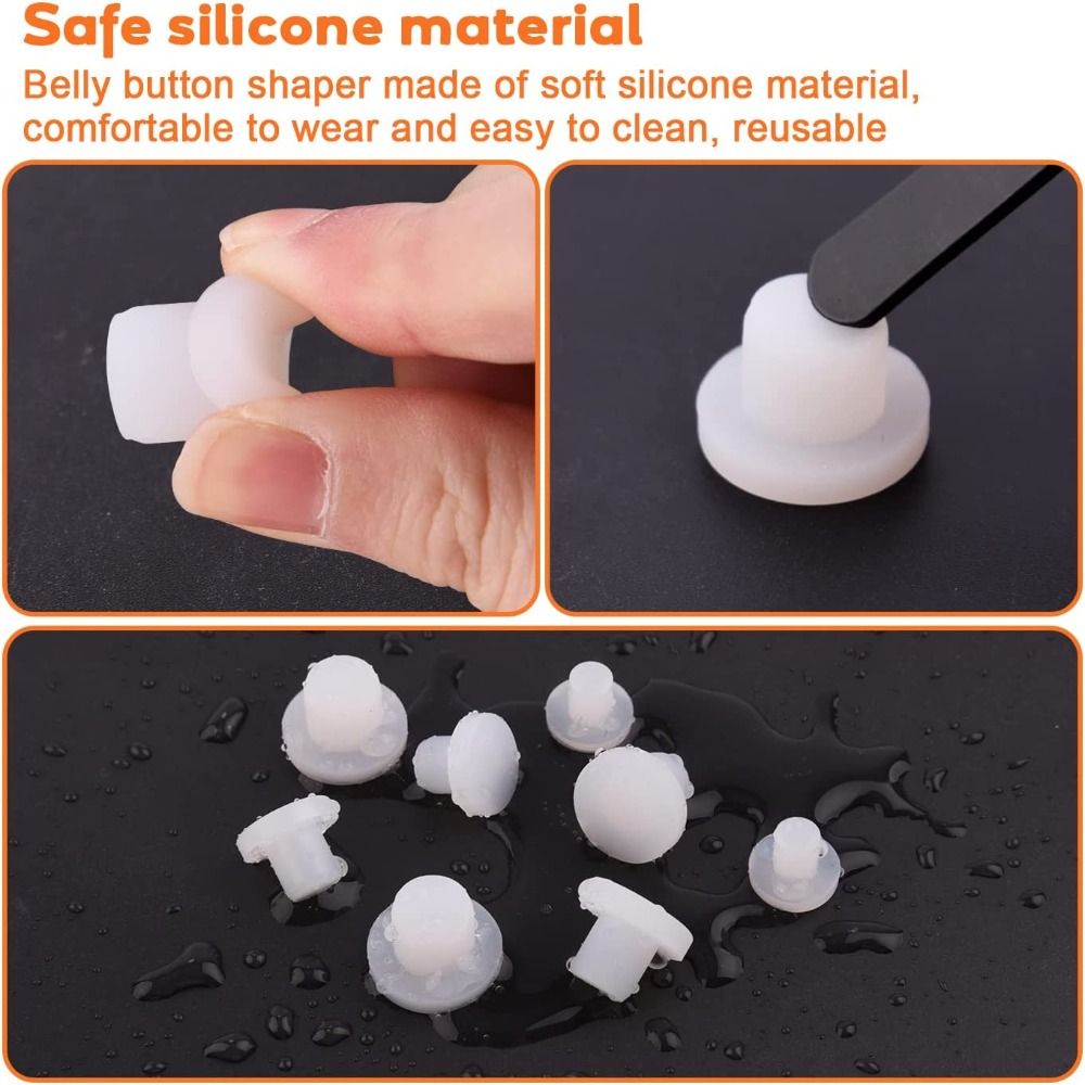 1-50PCS Silicone Navel Shaper  - Body Jewelry Repair のレビューと価格