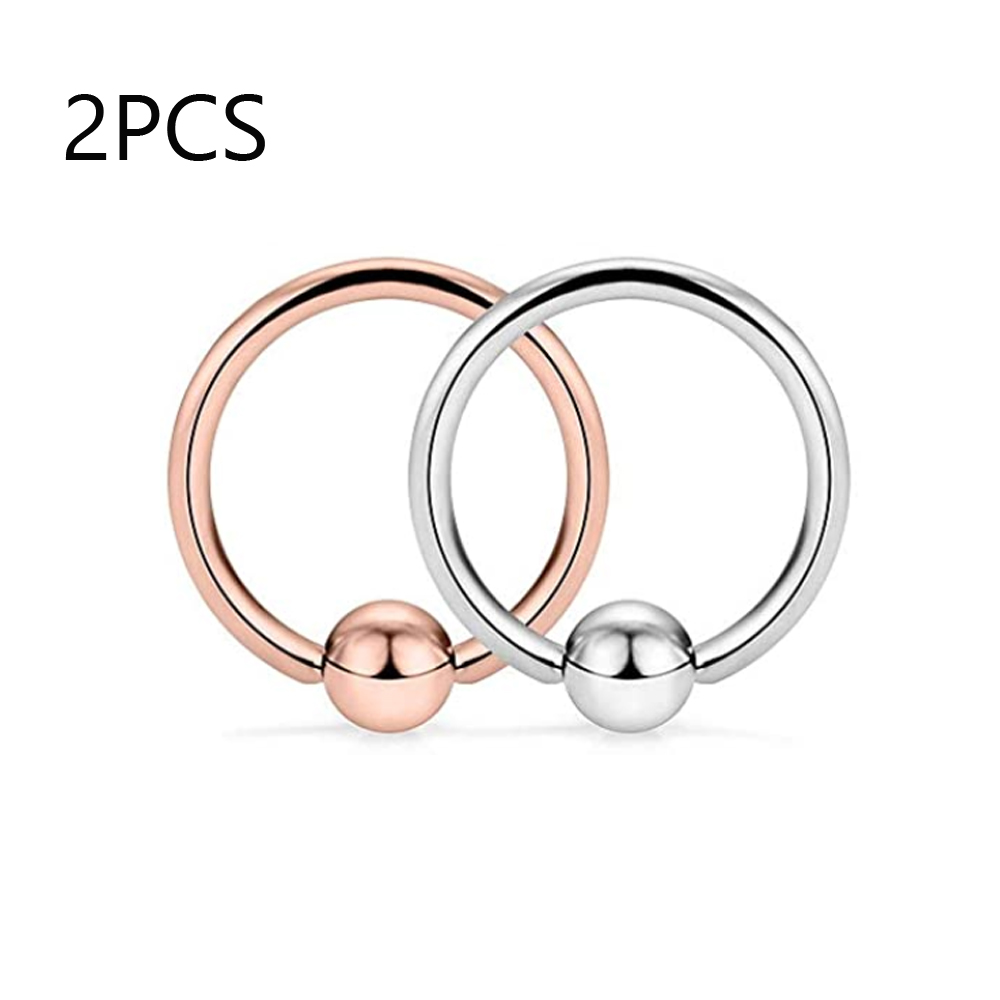 Stainless Steel Hinged Seamles - Clicker Ring Seamless のレビューと価格